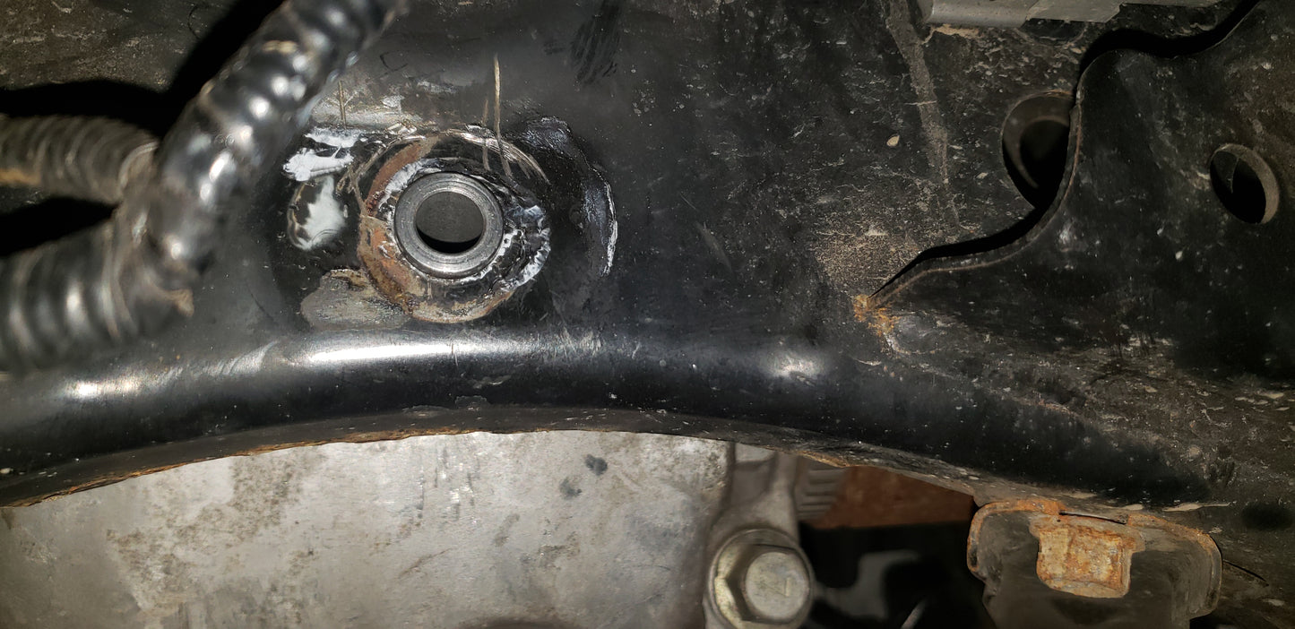 Q50/ Q60 Rear diff brace subframe sleeve insert - PRIDEAUTOLLC