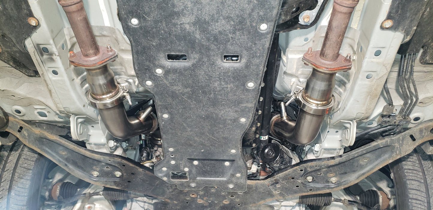 Full Downpipes - 3.0T for 2023+ Z, Q50/Q60 - PRIDEAUTOLLC