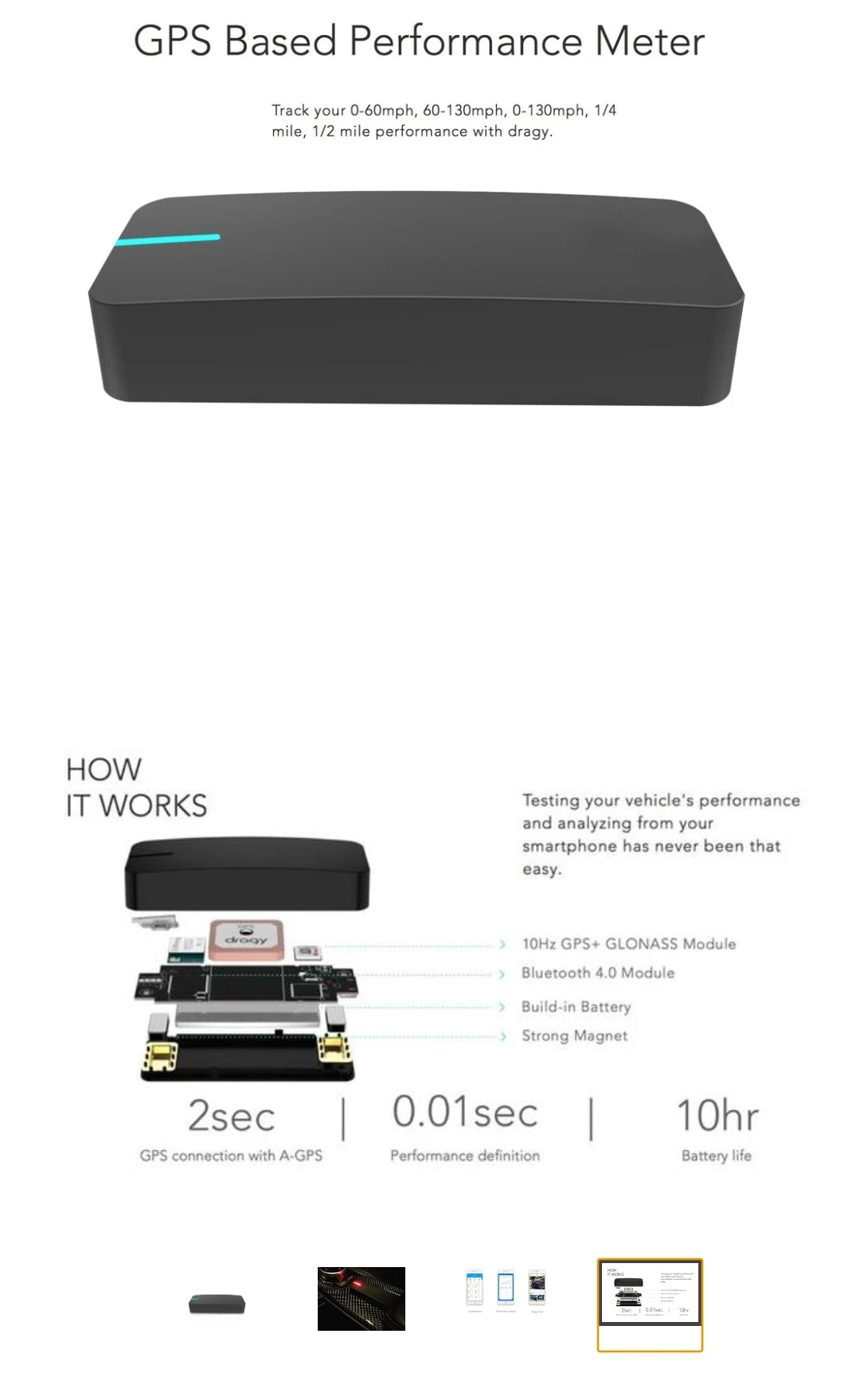 Dragy GPS Performance Box - PRIDEAUTOLLC